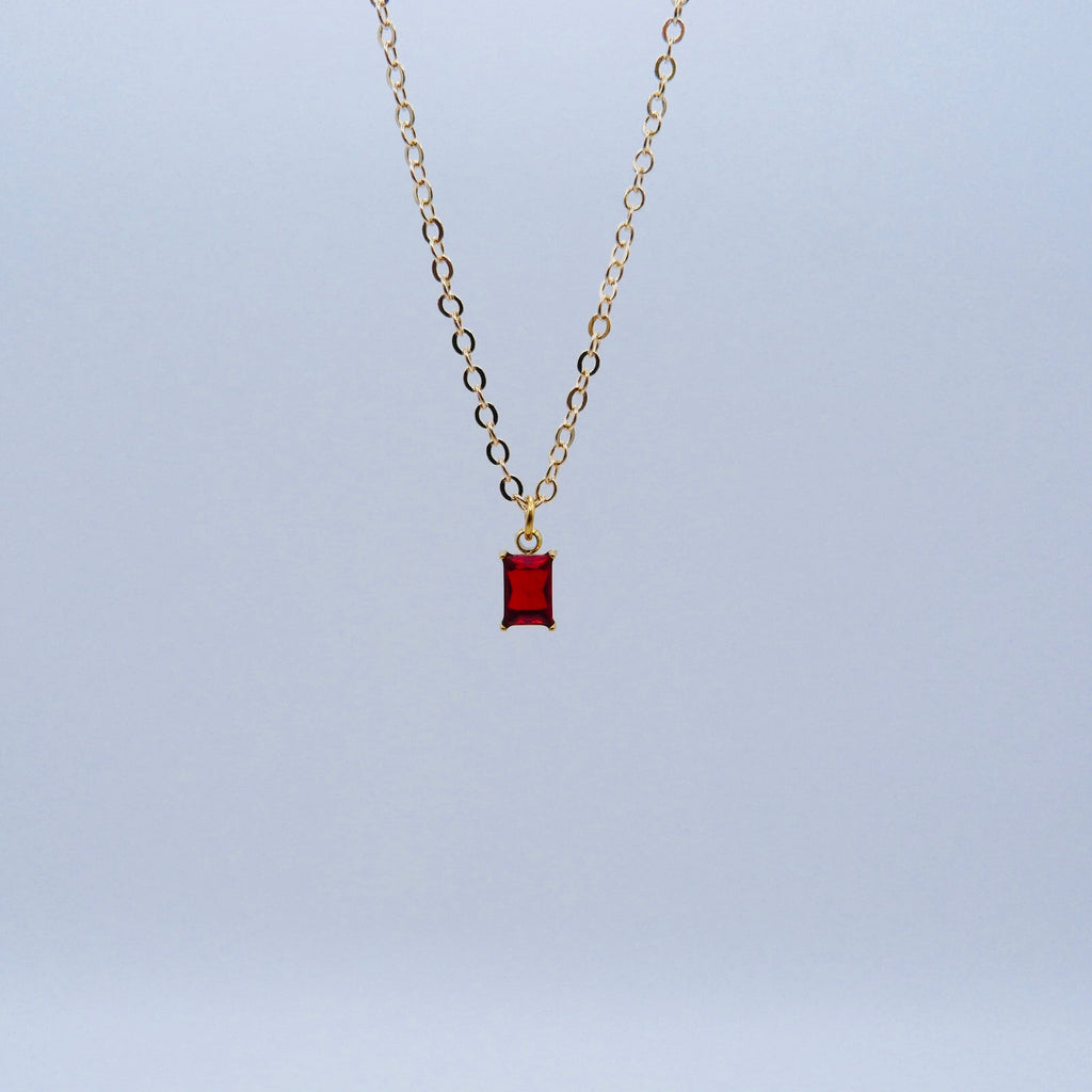 🎁 Petit pendentif en verre - Acier inoxydable (100% de réduction)