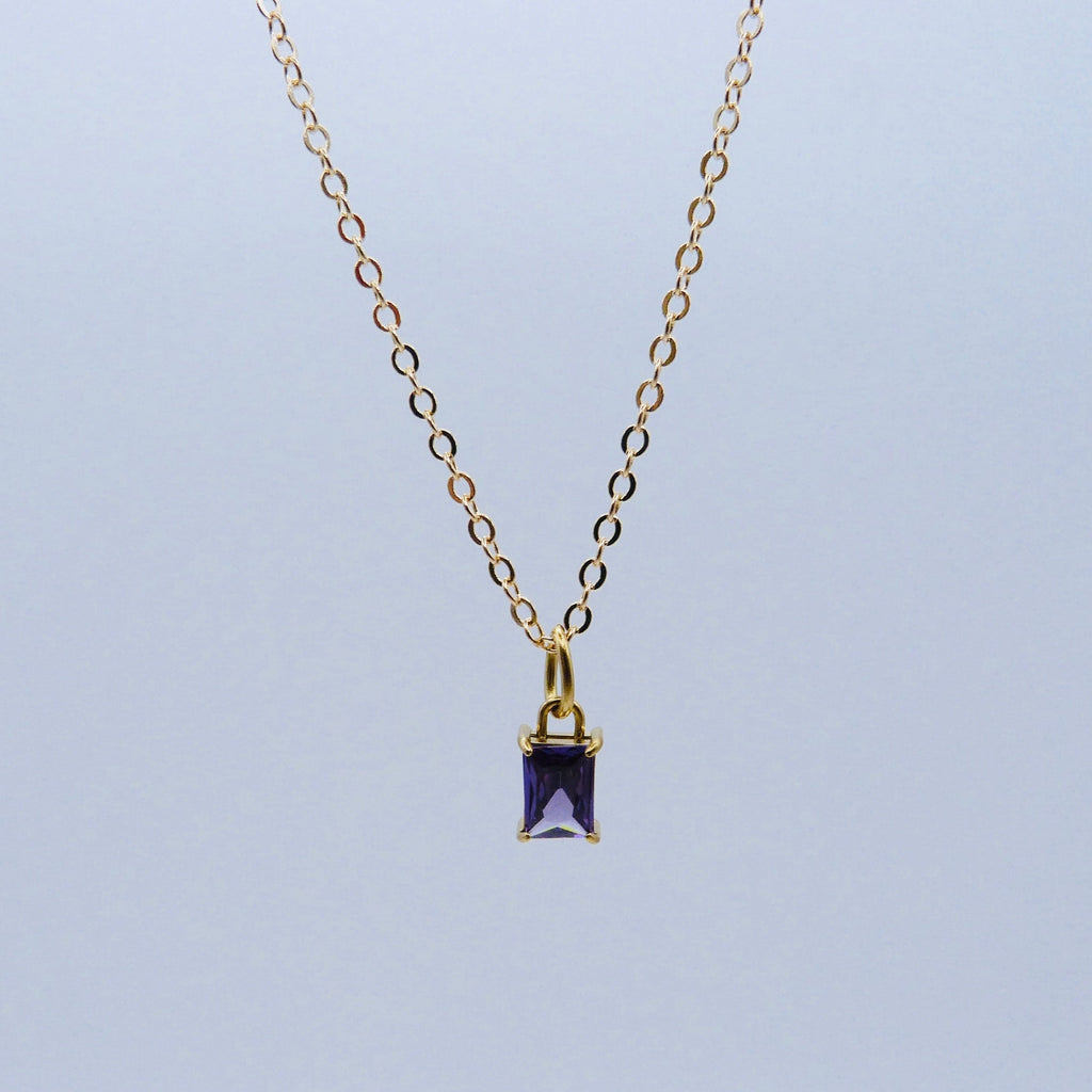 🎁 Petit pendentif en verre - Acier inoxydable (100% de réduction)