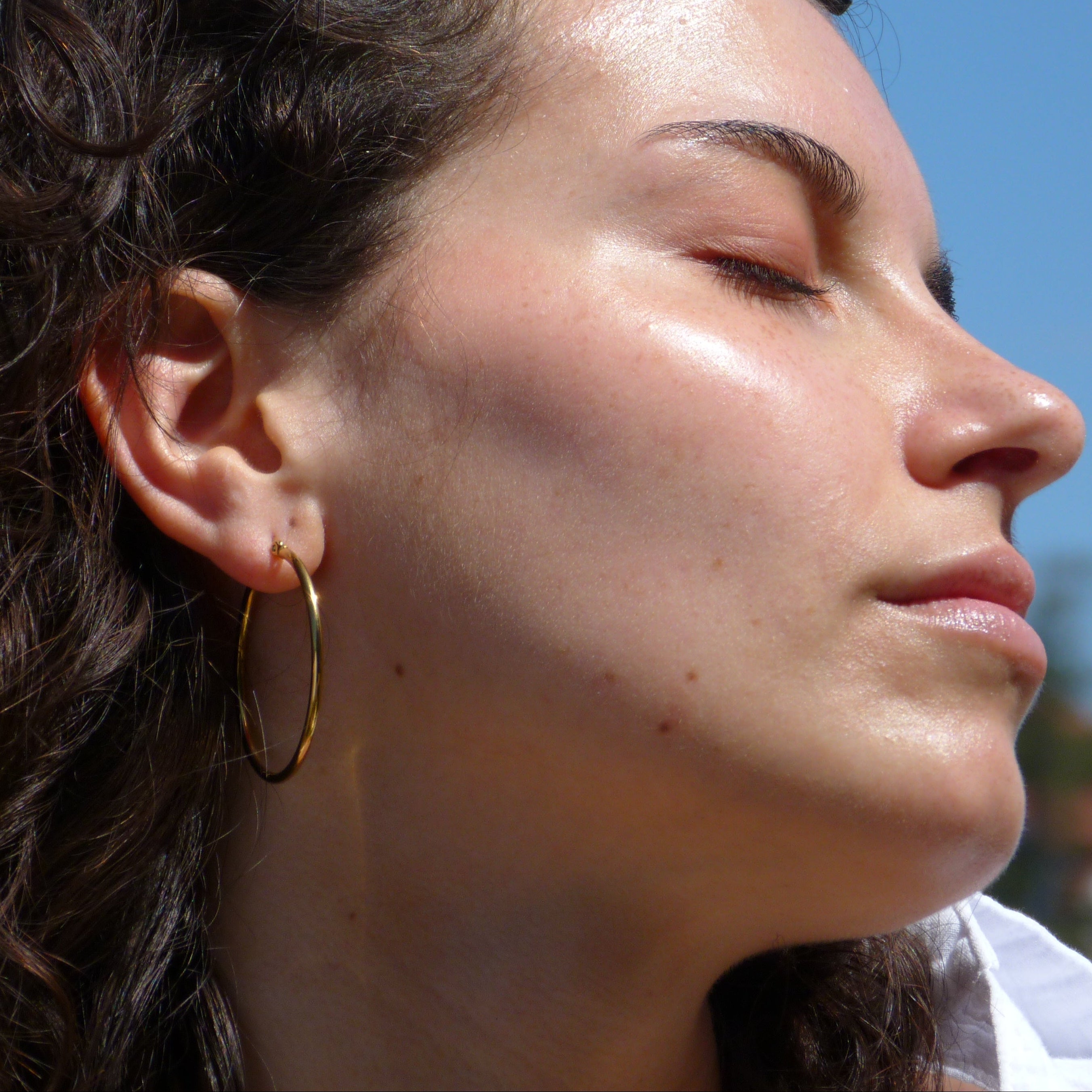 Hoop Earrings - Waterproof Stainless Steel