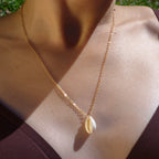 Cowrie Shell Necklaces - Stainless Steel Coastal Inspired