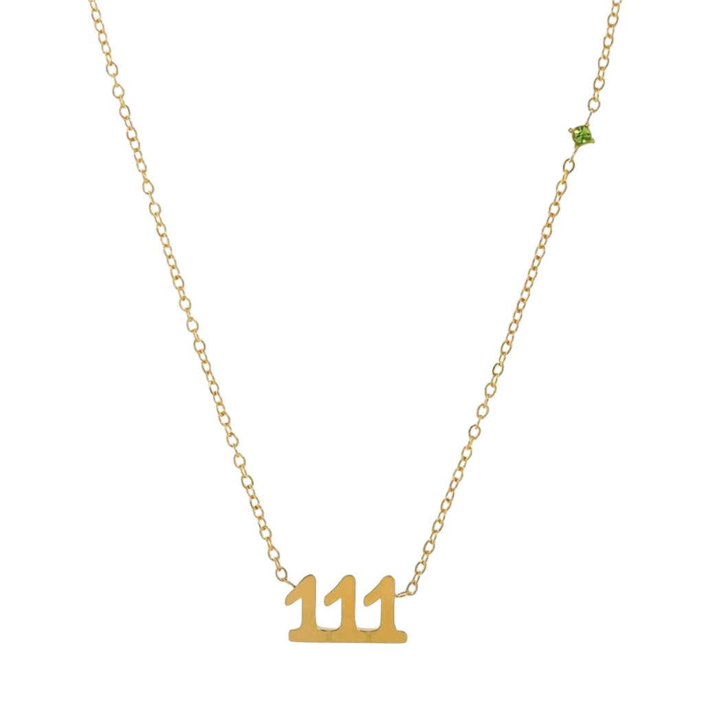111 Necklace - Stainless Steel & Waterproof