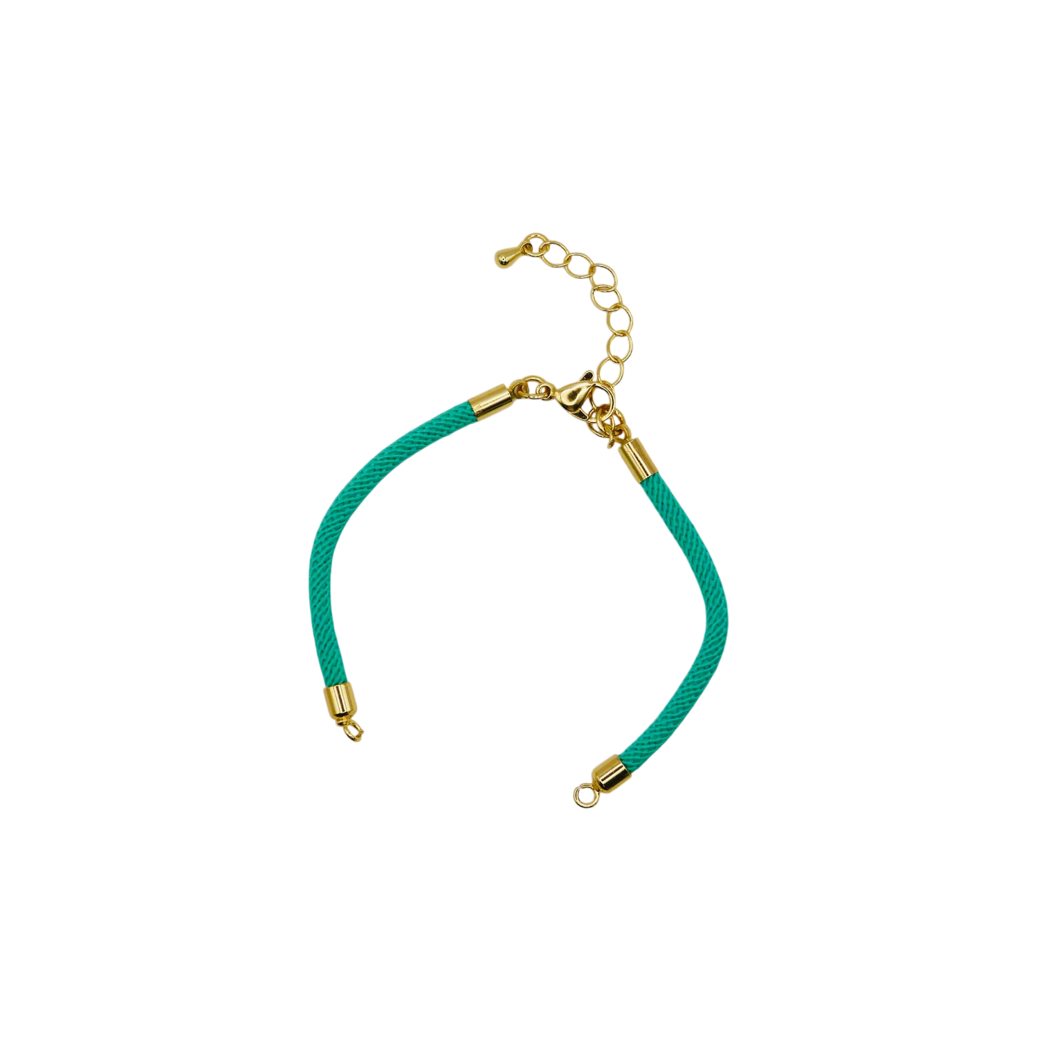 green bracelets with gold