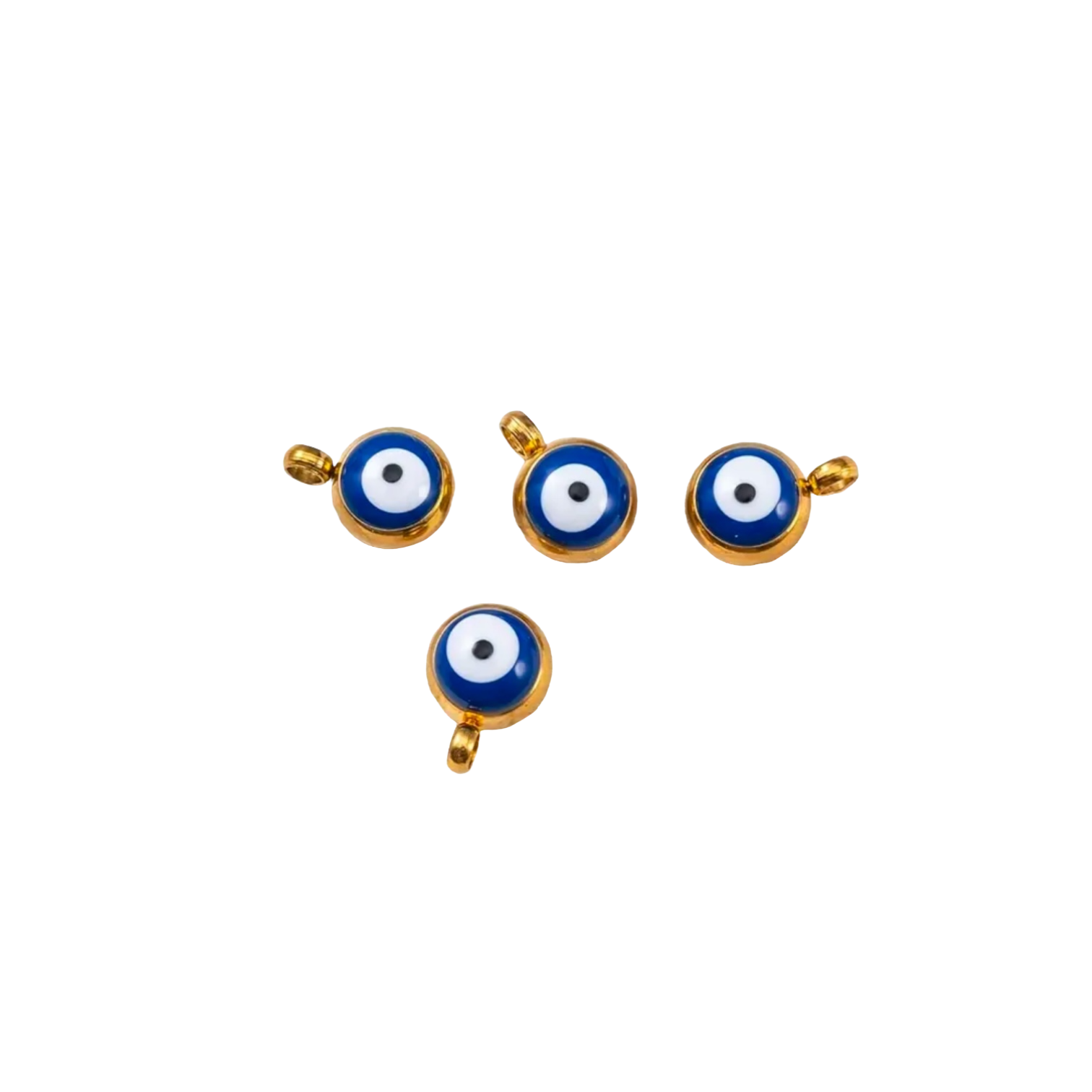 Evil Eye Charm - Stainless Steel & Hypoallergenic