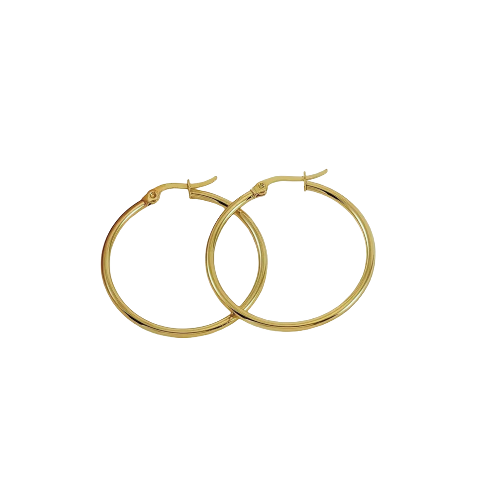 Hoop Earrings - Waterproof Stainless Steel