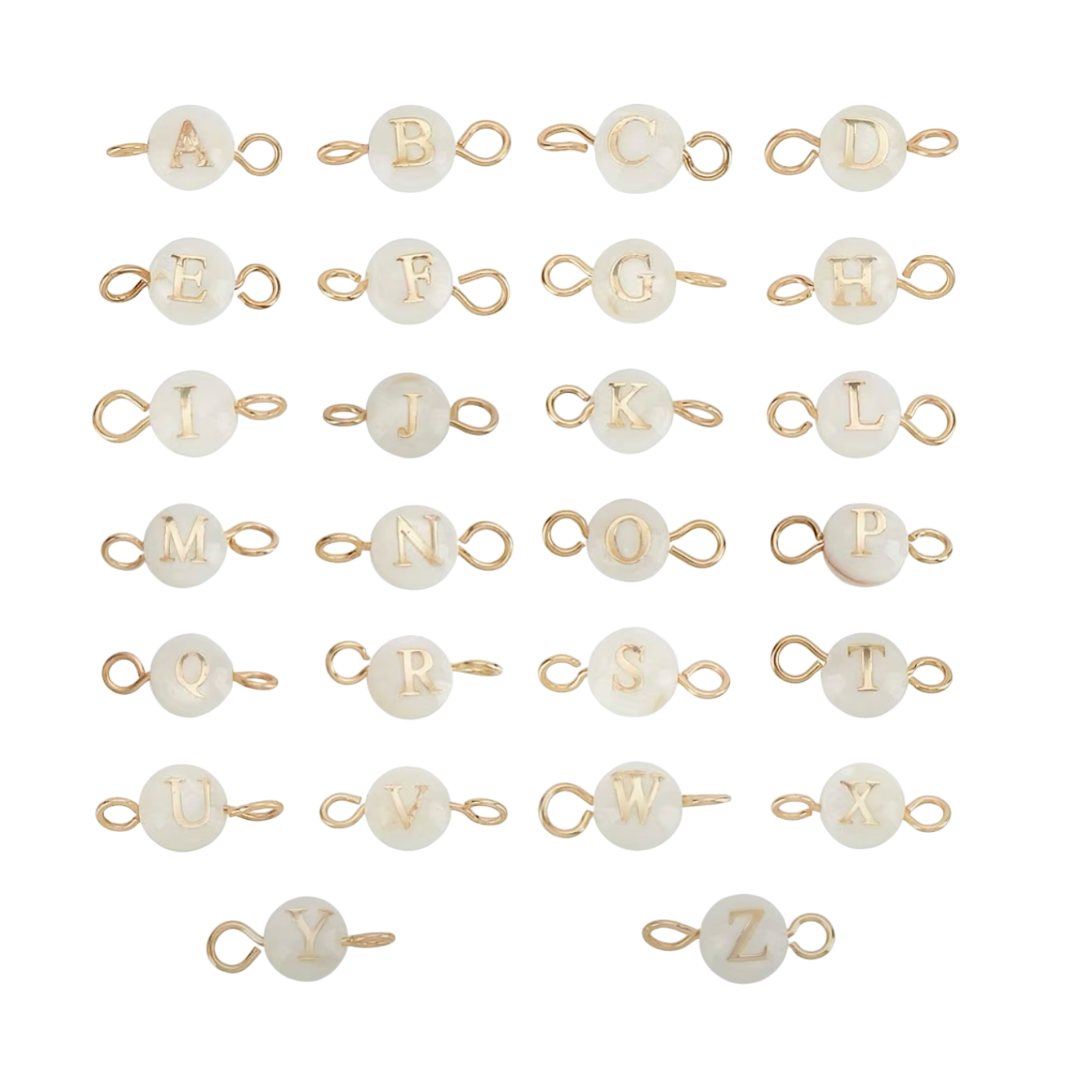 🎁 Breloque Lettre - Personnalisée et Imperméable (100% de réduction)